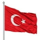 thumbnail image 3 of Bandera de Turquía de 90X150 cm, banderas nacionales colgantes, decoración del hogar turco, 3 of 4