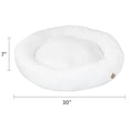 thumbnail image 3 of Vibrant Life Large Round Orthopedic Pet Bed, White, 30", 3 of 5