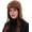 Pl2407-camel, variant on Windproof Warm Sherpa Fleece Hat with Ear Flaps for Women, Winter Trapper Hat Men Russian Ushanka Hat for Cold Weather