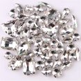 thumbnail image 1 of Yazoeia 50 Pcs Mix Shapes Sew On Crystal Rhinestone, Claw Flatback Crystal Rhinestones, Flatback Claw Setting Glass Sew On Crystal Rhinestone for DIY Crafts, Clothes, Costume, Dress, and, 1 of 5