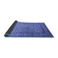 thumbnail image 2 of Ahgly Company Indoor Square Oriental Blue Industrial Area Rugs, 7' Square, 2 of 4
