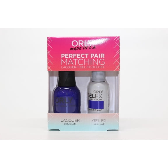 Orly Gel Matching Set # 31194 - The Who's Who
