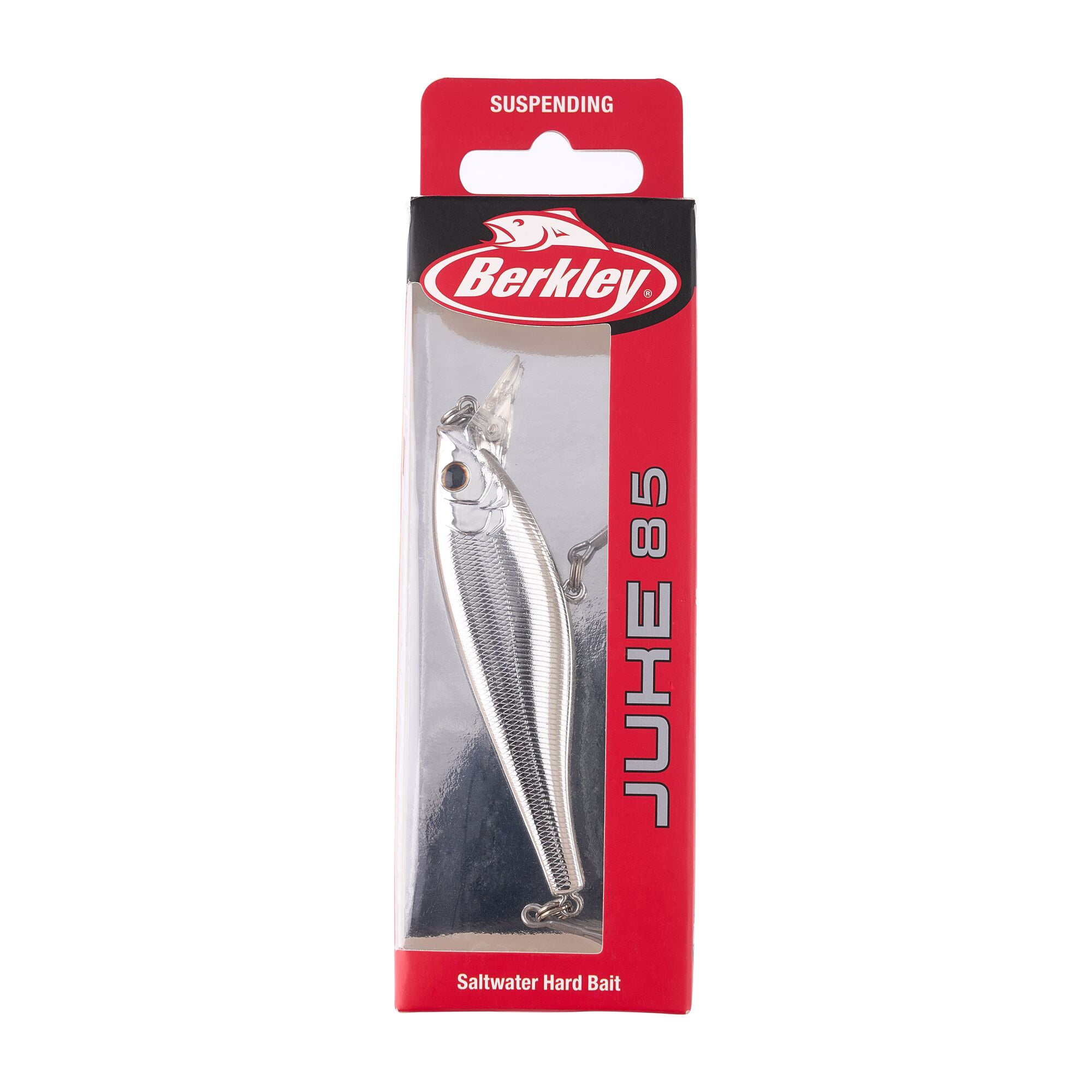 Berkley Juke Saltwater, 3.3 in, Crankbaits, Chrome (1 Count)