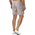 thumbnail image 4 of Nestiefly Mens Swim Trunks 5'' - Mesh Liner Quick Dry Beach Sports Athletic Lightweight Casual Swimwear Shorts with Pockets Gray M, 4 of 4