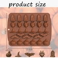 thumbnail image 3 of Halloween Cake Mould Silicone Baking for DIY Candy Chocolate Dessert Decorations Party Supplies, 3 of 4