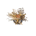 thumbnail image 3 of Home Decor Collection 13.3-inch Fall Leaves in Black Ceramic Vase – s Cozy Autumn Accent for Your Tabletop, 3 of 9