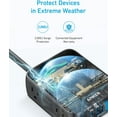 thumbnail image 5 of Anker Power Strip with USB Ports,5Ft,Surge Protector(2000J), 5 of 6