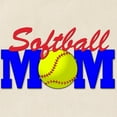 thumbnail image 2 of CafePress - Softball MOM Tote Bag - Unisex Canvas Tote Bag, Beige, 1-Piece, 2 of 6