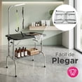 thumbnail image 4 of Mesa para Grooming Karelian Profesional Vanlig Para Razas Pequeñas- Estructura Reforzada de Hierro y Diseño Plegable, 4 of 7