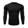 thumbnail image 4 of Men's Thermal Long Sleeve Compression Shirts, Athletic Base Layer Top, Winter Gear Running T-Shirt, 4 of 5