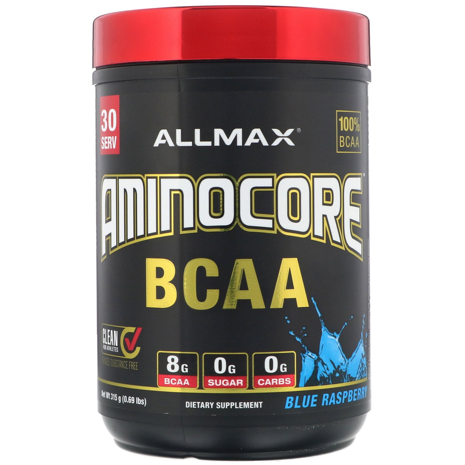 ALLMAX AMINOCUTS Pre-Workout, Muscle Recovery, Goji Berry, 210g