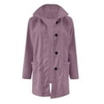thumbnail image 2 of Vedolay Women's 2023 Jackets Blazer for Women Double Open Front Casual Office Jacket Suit,Purple L, 2 of 4
