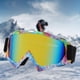 thumbnail image 4 of Gafas de esquí para adultos | Lente antiniebla panorámica, protección UV, compatible con casco | Resistente al viento, resistente a arañazos, negro 18x25cm | Correa ajustable, visibilidad mejorada, 4 of 6