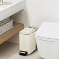 thumbnail image 2 of Bote de basura Cesun para baño pequeño, 6 L, 1,6 g, con tapa de cierre suave, 2 of 8
