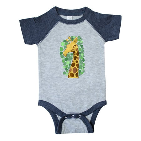 

Inktastic Giraffe silhouette Gift Baby Boy or Baby Girl Bodysuit