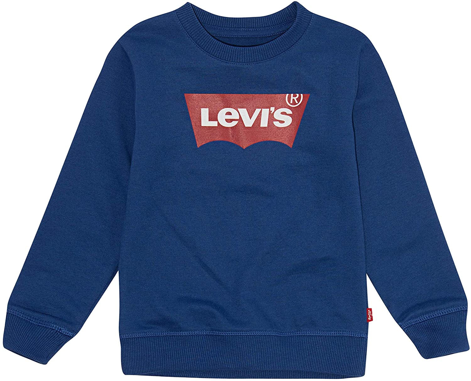 Levi's Boys' Little Crewneck Sweatshirt, True Blue, 7 | Walmart Canada