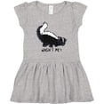 thumbnail image 3 of Inktastic Animals Cute Skunk Wasn't Me Girls Toddler Dress, 3 of 5