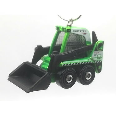 Christmas Ornament for Skid Steer Green Black