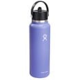 thumbnail image 2 of Hydro Flask  40 oz Wide Flex Straw Cap Bottle, Lupine, 2 of 8