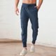 thumbnail image 2 of Pantalones de running elásticos para hombre, cordón ajustable en las piernas, estilo cargo, poliéster y spandex, pantalones de entrenamiento, tallas S-XXL, 2 of 4