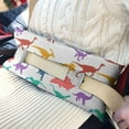 thumbnail image 3 of Minimalist Dinosaur Seat Belt Pillow - Post Surgery Chest Protector - Aesthetic Dino Design Recovery Cushion, 3 of 7