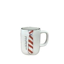 Rae Dunn Father's Day Coffee Tea Ceramic Mug, World's Best Dad Orange Tie