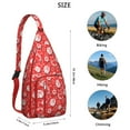 thumbnail image 3 of Training Essential Sling Backpack - Sports Print Shoulder Bag for Baseball, Football & Athletic Gear, 3 of 4