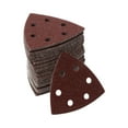 thumbnail image 1 of Lijadora de ratón Unique Bargains, almohadillas de lija con gancho y lazo de 90x90mm, rojas, 80 piezas, grano 60, molienda y pulido eficientes para la fabricación y reparación de automóviles, 1 of 7
