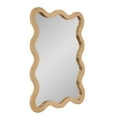 thumbnail image 4 of American Art Decor Wavy Framed Mirror, Gold - 22" x 28", 4 of 7