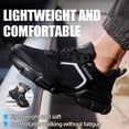 thumbnail image 4 of LAoutun Steel Toe Shoes for Men Women Lightweight Work Shoes Mens Indestructible Safety Sneakers, 4 of 6