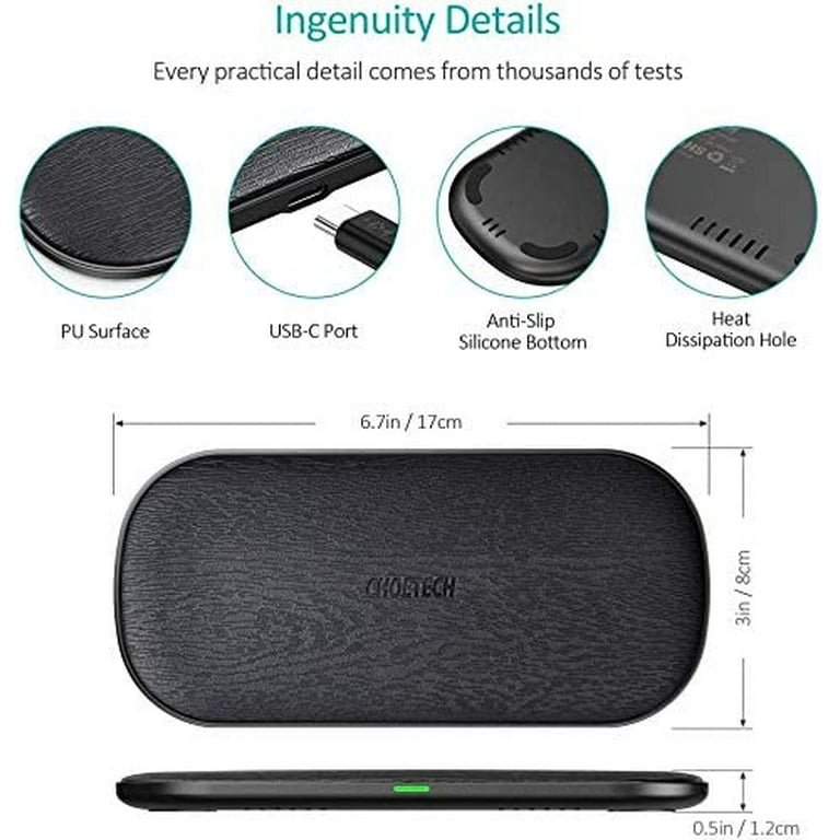 T535-S Dual Wireless Charger - Walmart.com