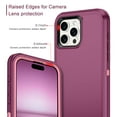 thumbnail image 3 of Casetego for iPhone 15,15 Pro,15 Plus,15 Pro Max Case with 2 Pack Screen Protector,Heavy Duty Shockproof Full Body Protective Phone Cover for iPhone 15 Pro Max,Pink, 3 of 7