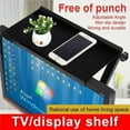 thumbnail image 3 of TV Screen Top Storage Shelf Adjustable Monitor Storage Rack Computer Desktop Display Stand TV Router Storage Rack Organizer, 3 of 10