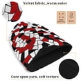 thumbnail image 3 of joogoo Irregular Squares Beanie Hats Cuffed Winter Warm Knit Thick Beanies, 3 of 7