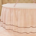 thumbnail image 4 of Flyings Net Estilo Princesa Redonda Transpirable Con Dosel Red De Cortina De Cama De Encaje Para Dormitorio De Damas Poliéster Plegable Blanco, 4 of 7