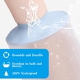 thumbnail image 3 of GHSDFBB Waterproof Kids Leg Cast Cover for Showering Cast Covers for Shower Leg Kids Child Reusable Shower Bag for Leg Cast Protector for Leg, Foot, Ankle Wound, 3 of 6