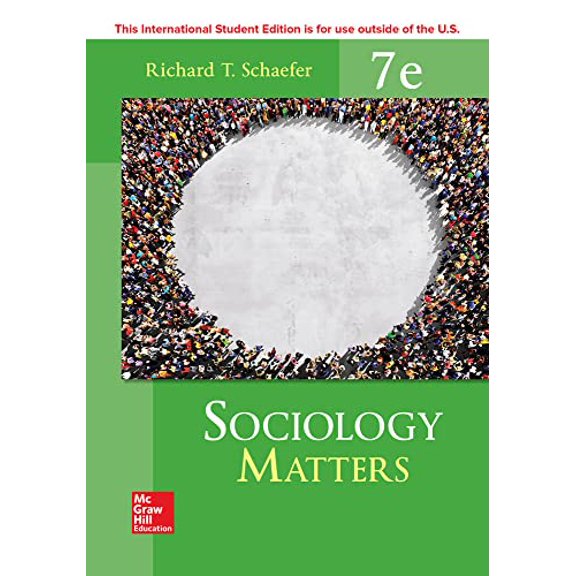 Pre-Owned Sociology Matters (Paperback) 0077823273 9780077823276
