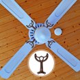 thumbnail image 3 of Replacement Ceiling Fan Arm Ceiling Fan Replacement For Broken Substitution Replacing Indoor Outdoor Summer Coffee, 3 of 8