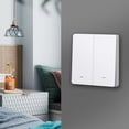thumbnail image 4 of Mistaha Wireless Wi-Fi Smart Switch Light Switch Push Button ZigBee Switch Voice Control, Smart Life APP Control, Touch Control Compatible with Home Schedule, Timer, Countdown Needs Neutral Wire, 4 of 8