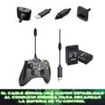 thumbnail image 4 of Cargador Kit Carga Y Juega Store Line Negro Para Control Xbox 360, 4 of 6