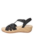thumbnail image 4 of Sandalia con cuña Easy Street Lua para mujer, color negro, talla 6.5, 4 of 6