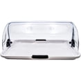 thumbnail image 2 of Caja para Pan o Quesos Ambient 21 Domo Eco Plástico Italiano Transparente y Negro, 2 of 8