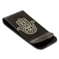 thumbnail image 2 of Tioneer Stainless Steel Filigree Hamsa Hand of Fatima Engraved Money Clip Holder, 2 of 2