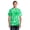Kelly Green, variant on Tie-Dye Tee. Maroon. L