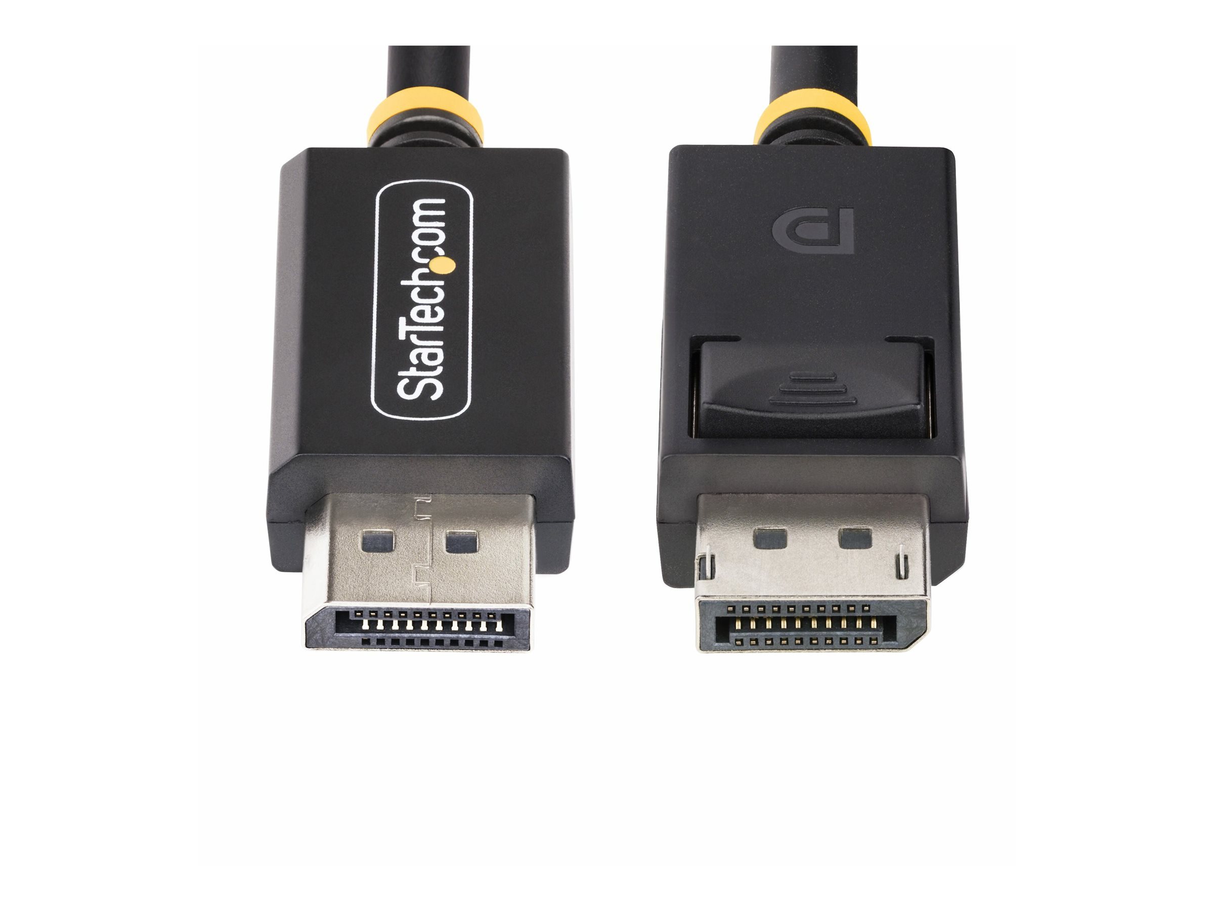 StarTech.com 2m DisplayPort 2.1 Cable, VESA-Certified, DP40 DP 2.1 Cable - DisplayPort cable - DisplayPort (M) latched to DisplayPort (M) latched - DisplayPort 2.1 - 6.6 ft - 8K60Hz support, 4K144Hz support, 1440p support 240Hz, UHBR10, HDR support, up to 40 Gbps data transfer rate, passive - black