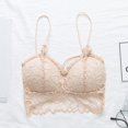 thumbnail image 1 of Lace Bralettes for Women Bralette Padded Lace Bandeau Bra, 1 of 2