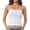 White, variant on Gyexs Women's Seamless Comfort Bra with Longline Bottom for a Smooth Slim Fit and All Day Support, Coffee, Size One Size