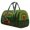 P, variant on Camper Bag, Hippie Bus Weekender Bag, Hippie Bag, Hippie Bohemian Quilted Weekender Travel Bag Floral Print, Overnight Stay Carry On Shoulder Bag, 1 Pc