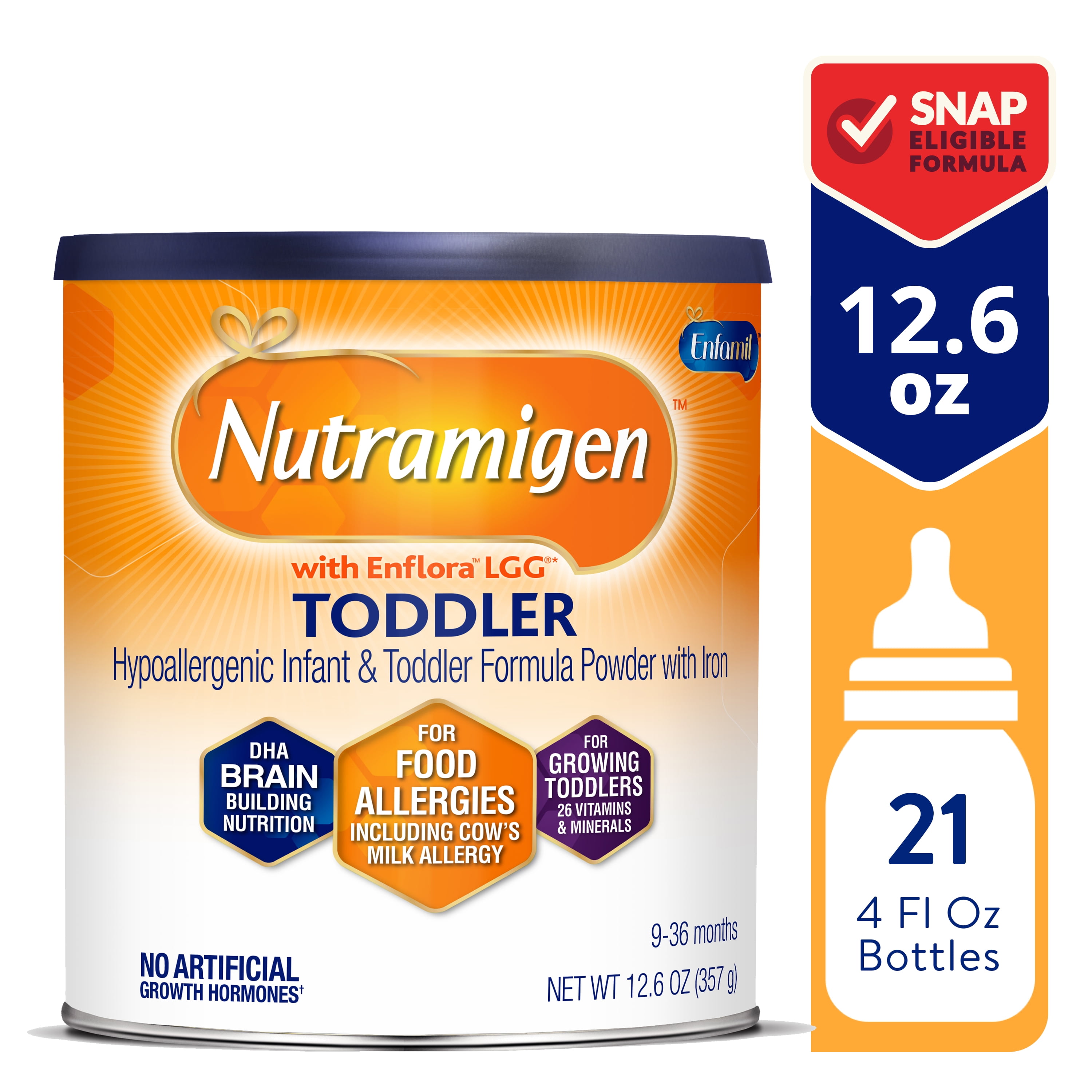 Enfamil Nutramigen Toddler Formula, Hypoallergenic And Lactose Free