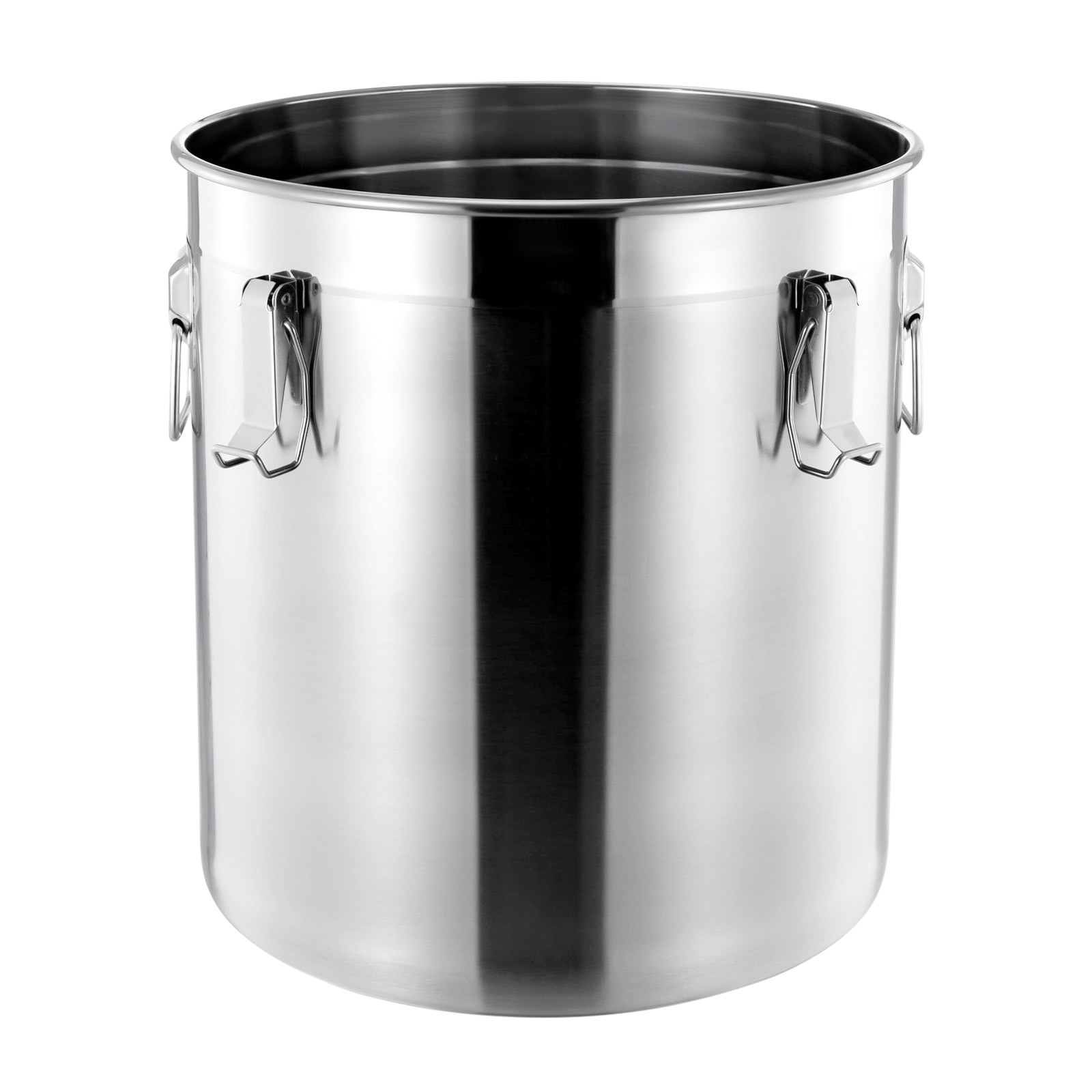 48L Stainless Steel Airtight Canister for Kitchen, Food Storage Containers, Rice Cereal Grain Container, Storage Food Flour Sugar Milk Cookie